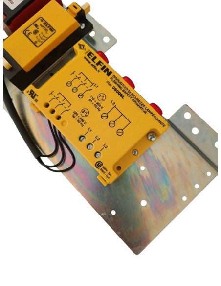 APP.SICUR.380/600 F NO/NC+2NC